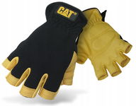 CAT Rękawice Half-finger Prem. Deerskin Gel Pad L