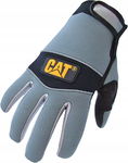 CAT Rękawice Synthetic Leather Pad, Neoprene Back m