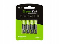 AKUMULATORKI Green Cell 4x AA HR6 2000mAh GR02