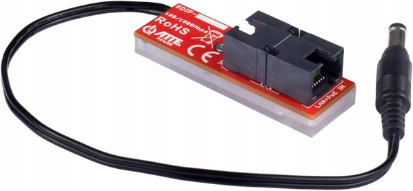 Adapter PoE ATTE SDIP-12-121 Adapter PoE Gigabit obniżający napięcie do 12V