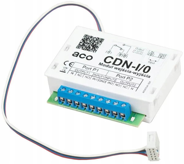 ACO CDN-I/O Moduł przekaźnikowy dodatkowych wejść i wyjść do CDNP FAMILIO