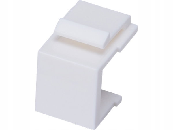 Adapter zaślepka otworu keystone, kolor biały ALANTEC - ALANTEC
