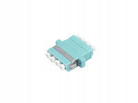 Adapter światłowodowy multimodowy OM3 LC quad ALANTEC - ALANTEC