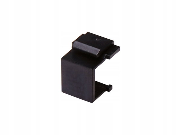 Adapter zaślepka otworu keystone, kolor czarny
