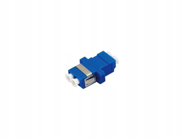 Adapter światłowodowy jednomodowy SM LC duplex