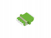 Adapter światłowodowy jednomodowy SM LC/APC quad