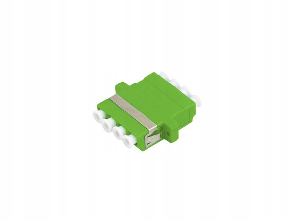 Adapter światłowodowy jednomodowy SM LC/APC quad