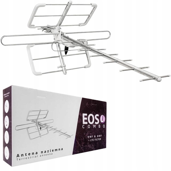 Antena DVB-T/T2 Spacetronik EOS L Combo pasywna