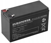 Akumulator EUROPOWER serii EP 12V 7,2Ah (6-9lat)