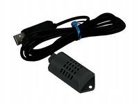 Czujnik temperatury i wilgotności USB - przewód 2m AVIZIO POWER