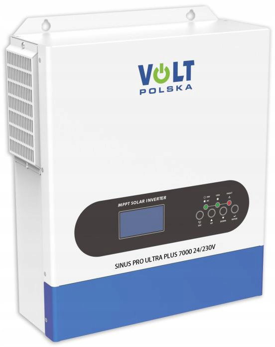 INWERTER SOLARNY SINUS PRO ULTRA PLUS 7000 12/230V + 100A MPPT (60-500V)