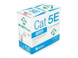 Kable U/UTP kat.5e LSOH 4PR podwyższona klasa palności B2ca FireHardy 305m