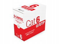 Kabel sieciowy UTP kat.6 PVC Eca Q-LANTEC - 10 lat gwarancji