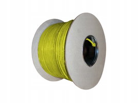 Kabel U/UTP typu linka kat.5e PVC 4x2x26/7AWG 100m żółta ALANTEC - ALANTEC