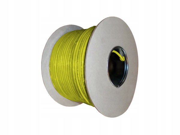 Kabel U/UTP typu linka kat.5e PVC 4x2x26/7AWG 100m żółta ALANTEC - ALANTEC