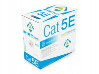 Kabel U/UTP kat.5e PVC Eca 4PR 305m niebieski