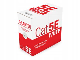 Kabel FTP kat.5e PVC 4PR Eca 305m Q-LANTEC