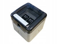 Gniazdo hermetyczne, szczelne 2 x RJ45 IP66 natynk