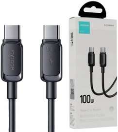 Kabel USB-C / USB-C Joyroom Fast Charging S-CC100A14 120cm 100W 5A czarny