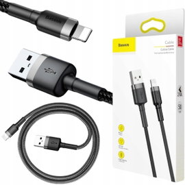 KABEL USB-A -> Lightning / iPhone Baseus Cafule CALKLF-AG1 50cm Apple 2.4A