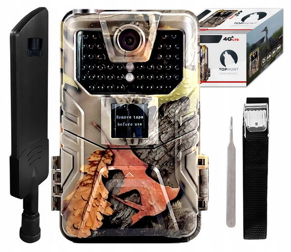 Kamera Leśna FOTOPUŁAPKA 2K GSM 4G LTE MMS POLSKI HC900LTE