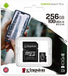 Karta microSD Kingston SDCS2/256GB 256 GB Adapter