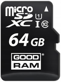 KARTA microSD GOODRAM UHS1 CL10 64GB ADAPTER 100MB