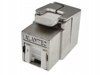 Moduł keystone RJ45 beznarzędziowy STP kat.6 PoE+ ALANTEC Plus INTERTEK