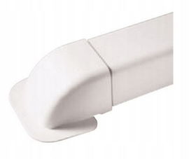 Maskownica ścienna IPWE80 biała Ivensis IPWE80