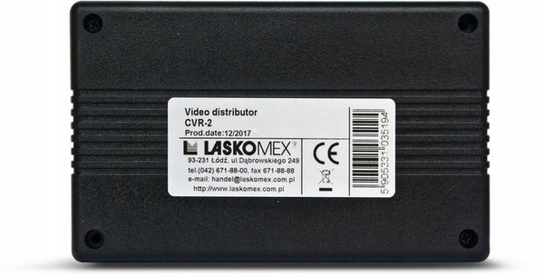 Laskomex CV-R2 CVR-2 Moduł rozdzielacza wideo moni