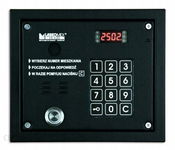 Laskomex CP-2503TP czarna Panel audio z czytnikiem