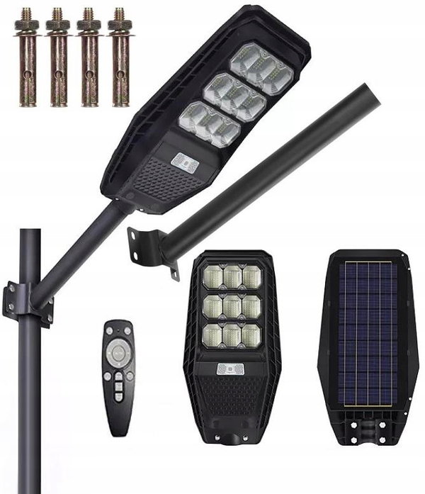 Lampa solarna VOLT POLSKA PIONEER 120 + panel 10W + 12.000mAh + pilot