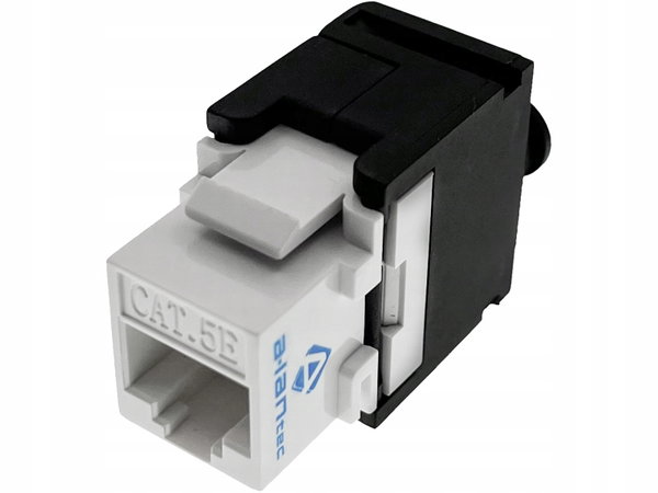 Moduł keystone RJ45 beznarzędziowy UTP kat.5e ALANTEC PLUS cert. INTERTEK