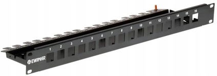 Obudowa do szafy RACK 19' na 4 kanałowe moduły przepięciowe PTU/PTF-6-RACK