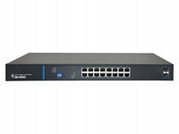 Niezarządzalny przełącznik (switch) 16 portów RJ45 PoE+ 1Gb/s + 2 porty SFP