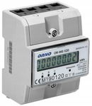 OR-WE-520 ORNO 3-fazowy licznik energii elektrycznej, 80A, MID, 3 moduły
