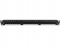 Patch panel 1U/19 cali UTP nieekranowany 24 porty kat. 5E złącza LSA Q-LANT