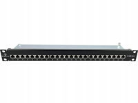 Patch panel STP kat.6A 24 porty LSA 1U ALANTEC