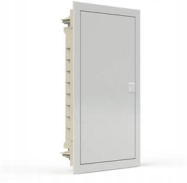 PLASTIKOWA OBUDOWA INSTALACYJNA Z DRZWIAMI METALOWYMI PODTYNK IP40 3 RZĘDY