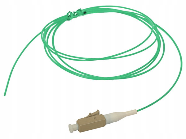 Pigtail MM OM3 1G 50/125 wtyk LC dł. 2 m "EASY STRIP" ALANTEC