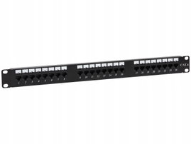 Patch panel NAVI LED UTP kat.6 24 porty LSA 1U ALANTEC