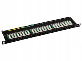 Patch panel OPTIMUM UTP kat.6 24 porty LSA 0.5U ALANTEC - ALANTEC