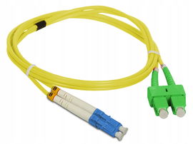 Patch cord SM SC/APC-LC duplex 9/125 2.0m ALANTEC - ALANTEC