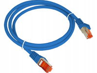 Patch-cord S/FTP kat.6A LSOH 0.5m niebieski ALANTE