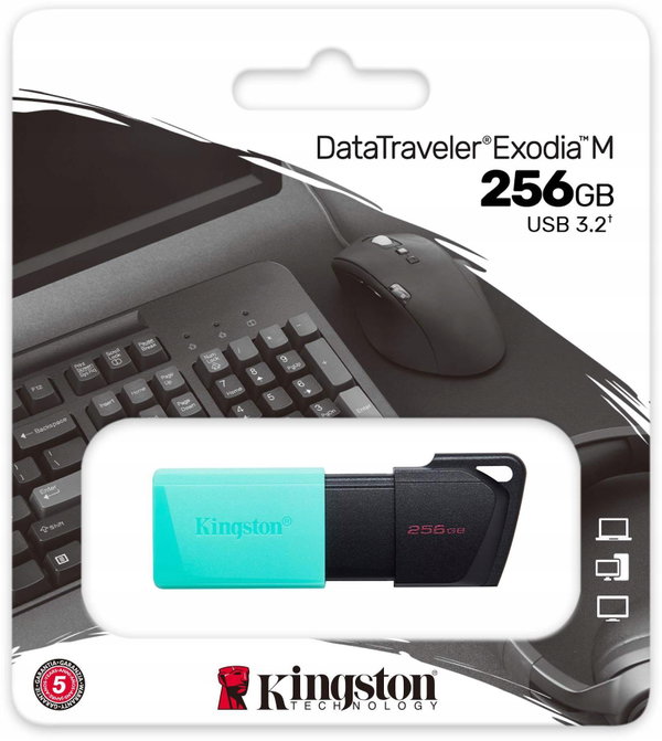 Pendrive Kingston Data Traveler Exodia M 256GB USB