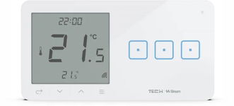 Przewodowy włącznik światła potr. z regulatorem pokojowym czarny WSR-03ML