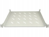 Półka stała 19" 1U głęb. 350mm, szary, 4 punkty mocowania ALANTEC