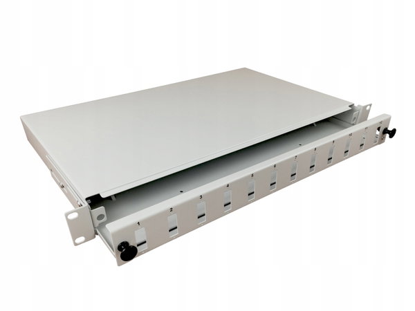 Przełącznica światłowodowa 12xSC duplex 19" 1