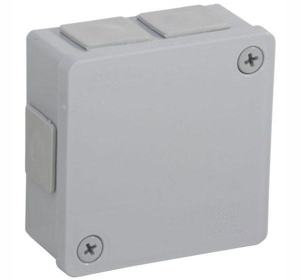 Puszka elektryczna natynkowe Viplast 86 x 86 x 40
