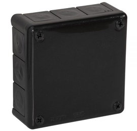 Puszka natynkowa pusta 12 wlotów IP55 118x118x46mm